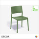 Lilibut Be Green Zero Waste Stackable Dining Chair, Technopolymer - In Designer Colours & Neutral Tones - Décor for Business