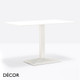 111A1 Pedrali - Step Table Collection - Dining Table, Poseur Table or Coffee Table - Round, Square & Rectangular - Modern Designer Tables - Décor for Business