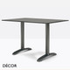 111A2 Pedrali - Easy Table Collection - Dining Table, Poseur Table, Coffee Table - Stylish & Practical Designer Tables - Décor for Business