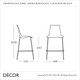 1 Zebra Bar Stool with a Technopolymer Body & Powder Coated Steel Legs, Bar and Counter Height - In Designer Colours & Neutral Tones - Décor for Business