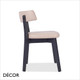 Venosa Dining Chair with a Black Frame and an Upholstered Seat and Backrest - In Designer Eco Leather Colours - Décor for Business