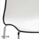 Zebra Bicolour Stackable Bar Stool with Chrome Legs, Bar & Counter Height - In Designer Colours - Décor for Business