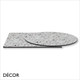11 Forte Terazzo Compact Laminate Table Top, 12mm Thick - Round, Square & Rectangular, For Indoor & Outdoor Use - Décor for Business