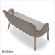 1 A  2 Origins 1971 - Roald Sofa in Designer Fabrics & Eco Leathers - Made for You - Décor for Business