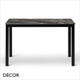 1 G Caffè Pranzo 4-Leg Dining Table Base with a Forte Compact Laminate Rectangular Table Top In Designer Finishes, For Indoor & Outdoor Use - Décor for Business 1 G Caffè Pranzo 4-Leg Dining Table Base with a Forte Compact Laminate Rectangular Table Top In Designer Finishes, For Indoor & Outdoor Use - Décor for Business