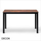 1 G Caffè Pranzo 4-Leg Dining Table Base with a Forte Compact Laminate Rectangular Table Top In Designer Finishes, For Indoor & Outdoor Use - Décor for Business 1 G Caffè Pranzo 4-Leg Dining Table Base with a Forte Compact Laminate Rectangular Table Top In Designer Finishes, For Indoor & Outdoor Use - Décor for Business