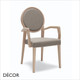 Medaillon Stackable Dining Chair with Armrests Medaillon Stackable Dining Chair with Armrests