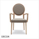 Medaillon Stackable Dining Chair with Armrests Medaillon Stackable Dining Chair with Armrests