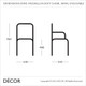 Medaillon Stackable Dining Chair with Armrests Medaillon Stackable Dining Chair with Armrests