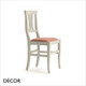 Palma Neo Classic - Arte Povera Dining Chair with a Seat Pad in Designer Colours from the Surround Eco Leather Collection - Décor for Business