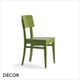 1 A  1 Palma - Retro Dining Chair with a Wooden Seat - Made for You - Décor for Business