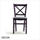 Palma Neo Classic - Atena Dining Chair with a Seat Pad in Designer Colours from the Surround Eco Leather Collection - Décor for Business