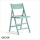 Palma Neo Classic - Robert Folding Dining Chair with a Wooden Seat and Frame in a Choice of Coloured and Natural Wood Stains - Décor for Business