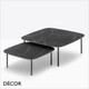Pedrali - Buddy Coffee Table Collection - Round and Rectangular - Modern Contemporary Italian Designer Tables - Décor for Business