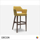 Origins 1971 - Emily Bar Stool in Designer Fabrics & Eco Leathers, Bar & Counter Heights - Made for You - Décor for Home & Business