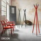 Midj - Pippi Coat Stand - Fully Upholstered Body in Designer Fabrics with Lacquered Metal Feet - Décor for Designers