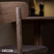 1 A  1 Décor Select - Isa Dining Chair in  in Natural or Stained Ash with an Upholstered Seat - In Designer Fabrics and Wood Finishes - Décor for Business 1 A  1 Décor Select - Isa Dining Chair in  in Natural or Stained Ash with an Upholstered Seat - In Designer Fabrics and Wood Finishes - Décor for Business