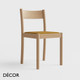 1 A  2 Décor Select - Palma Dining Chair in Natural or Stained Ash with an Upholstered Seat - In Designer Fabrics and Wood Finishes - Décor for Business 1 A  2 Décor Select - Palma Dining Chair in Natural or Stained Ash with an Upholstered Seat - In Designer Fabrics and Wood Finishes - Décor for Business