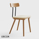 Décor Select - Mary Dining Chair in Lacquered or Stained Ash with a Polypropylene Seat - In Designer Colours and Wood Finishes - Décor for Business