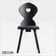 1 A  2 Décor Select - Monaco ‘Heart-shaped’ Dining Chair in Natural or Stained Ash with an Upholstered Seat - In Designer Fabrics and Wood Finishes - Décor for Business 1 A  2 Décor Select - Monaco ‘Heart-shaped’ Dining Chair in Natural or Stained Ash with an Upholstered Seat - In Designer Fabrics and Wood Finishes - Décor for Business