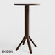 Décor Select - Tree Round Poseur Table, 600mm in Natural or Stained Ash - In Designer Colours and Wood Finishes - Décor for Business Décor Select - Tree Round Poseur Table, 600mm in Natural or Stained Ash - In Designer Colours and Wood Finishes - Décor for Business