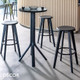 Décor Select - Jolly Stool in Natural or Stained Ash, Bar and Counter Heights - In Designer Wood Stain Colours - Décor Business Décor Select - Jolly Stool in Natural or Stained Ash, Bar and Counter Heights - In Designer Wood Stain Colours - Décor Business