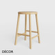 Décor Select - Bar - Bar Stool in Natural or Stained Ash, Bar and Counter Heights - In Designer Wood Stain Colours - Décor Business Décor Select - Bar - Bar Stool in Natural or Stained Ash, Bar and Counter Heights - In Designer Wood Stain Colours - Décor Business