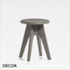 Décor Select - Tommy Low Stool, Chair Height, Solid Ash - In Designer Wood Stain Colours - Décor Business Décor Select - Tommy Low Stool, Chair Height, Solid Ash - In Designer Wood Stain Colours - Décor Business