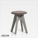 Décor Select - Tommy Low Stool, Chair Height, Solid Ash with an Upholstered Seat - In Designer Fabrics and Wood Finishes - Décor Business Décor Select - Tommy Low Stool, Chair Height, Solid Ash with an Upholstered Seat - In Designer Fabrics and Wood Finishes - Décor Business
