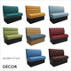 Décor Select - Battersea Booth & Banquette Seating Units with a Diamond Buttoned Backrest - Décor for Business
