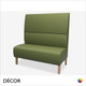 Décor Select - Harrow Booth & Banquette Seating Units with an Extra High Back Backrest - Décor for Business