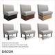 Décor Select - Fulham Storage Booth & Banquette Seating Units with a Fluted Backrest - Décor for Business