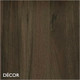 Décor Dinova - Allesia Tobacco Pacific Walnut Premium Laminate Table Top, 25mm Thick - Square, Round & Rectangular - Décor for Business