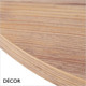 Décor Dinova - Allesia Bramberg Pine Premium Laminate Table Top, 25mm Thick - Square, Round & Rectangular - Décor for Business