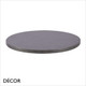 Décor Dinova - Allesia Cupria Slate Laminate Table Top, 25mm Thick - Square, Round & Rectangular - Décor for Business