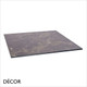 Décor Dinova - Perla Oriental Marble Effect Premium Compact Laminate Table Top, 12mm Thick with Groove Fixing - Square, Round & Rectangular - Décor for Business