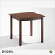 1 A  1 Décor Dinova - Romola Square Dining Table, 80cm x 80cm & 90cm x 90cm - In a Range of Finishes - Décor for Business