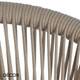 Décor Dinova - Battista Stackable Dining Chair with a Woven Rope Seat and Backrest, Indoor and Outdoor - Décor for Business