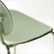 111 Décor Select - Si-Si Vibes Stackable Outdoor Dining Chair, Regenerated Technopolymer Seat and Backrest - In Designer Colours & Neutral Tones - Décor for Business