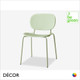 111 Décor Select - Si-Si Vibes Stackable Outdoor Dining Chair, Regenerated Technopolymer Seat and Backrest - In Designer Colours & Neutral Tones - Décor for Business