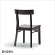 1 A  1 Palma - Italia Dining Chair with a Wooden Seat - Made for You - Décor for Business