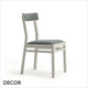 Palma - Italia Dining Chair with a Padded Backrest - In Designer Fabrics & Classic Eco Leathers - Made for You - Décor for Business