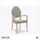 Victoria Stackable Dining Chair with Armrests