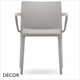 Pedrali - Volt Low Back Stackable Dining Chair with Armrests, Polypropylene - In Designer Colours & Neutral Tones - Décor for Business