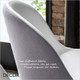 Midj - Sonny Tub Chair with High Armrests and Straight Metal Legs - In Designer Fabrics & Eco Leathers - Décor for Designers