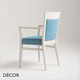 Soul Dining Chair with Armrests in Designer Fabrics & Classic Eco Leathers - Made for You - Décor for Business Soul Dining Chair with Armrests in Designer Fabrics & Classic Eco Leathers - Made for You - Décor for Business