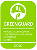 Product Certified for Low Chemical Emissions
