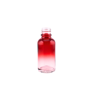 15 ml Flint Euro Glass Bottles with Red Gradation (468 pcs/case)