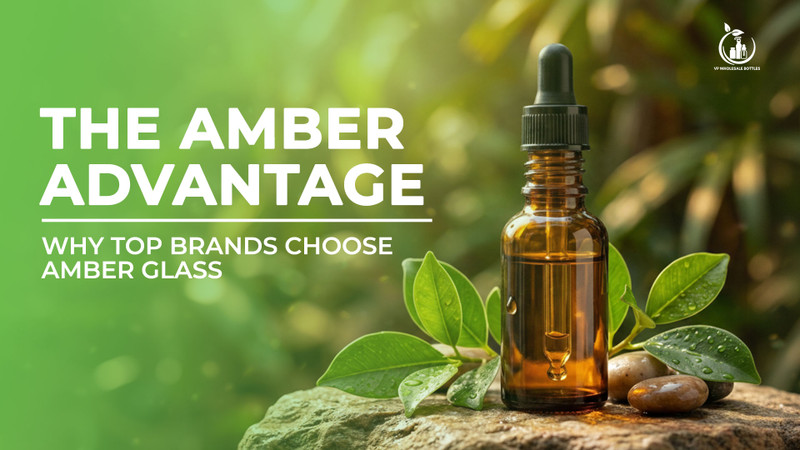5 Reasons Your Skincare & Wellness Products Need Amber Glass Bottles