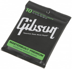 GIBSON - 10-super-ultra lights acoustic guitar strings